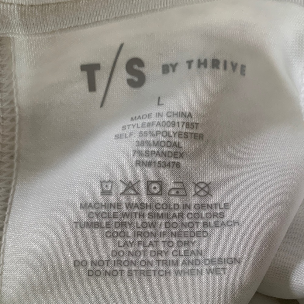 NWT Mixed Size 2pc Thrive Gray L Sweatshirt and M Sweatpants Athleisure Set - Picture 6 of 15